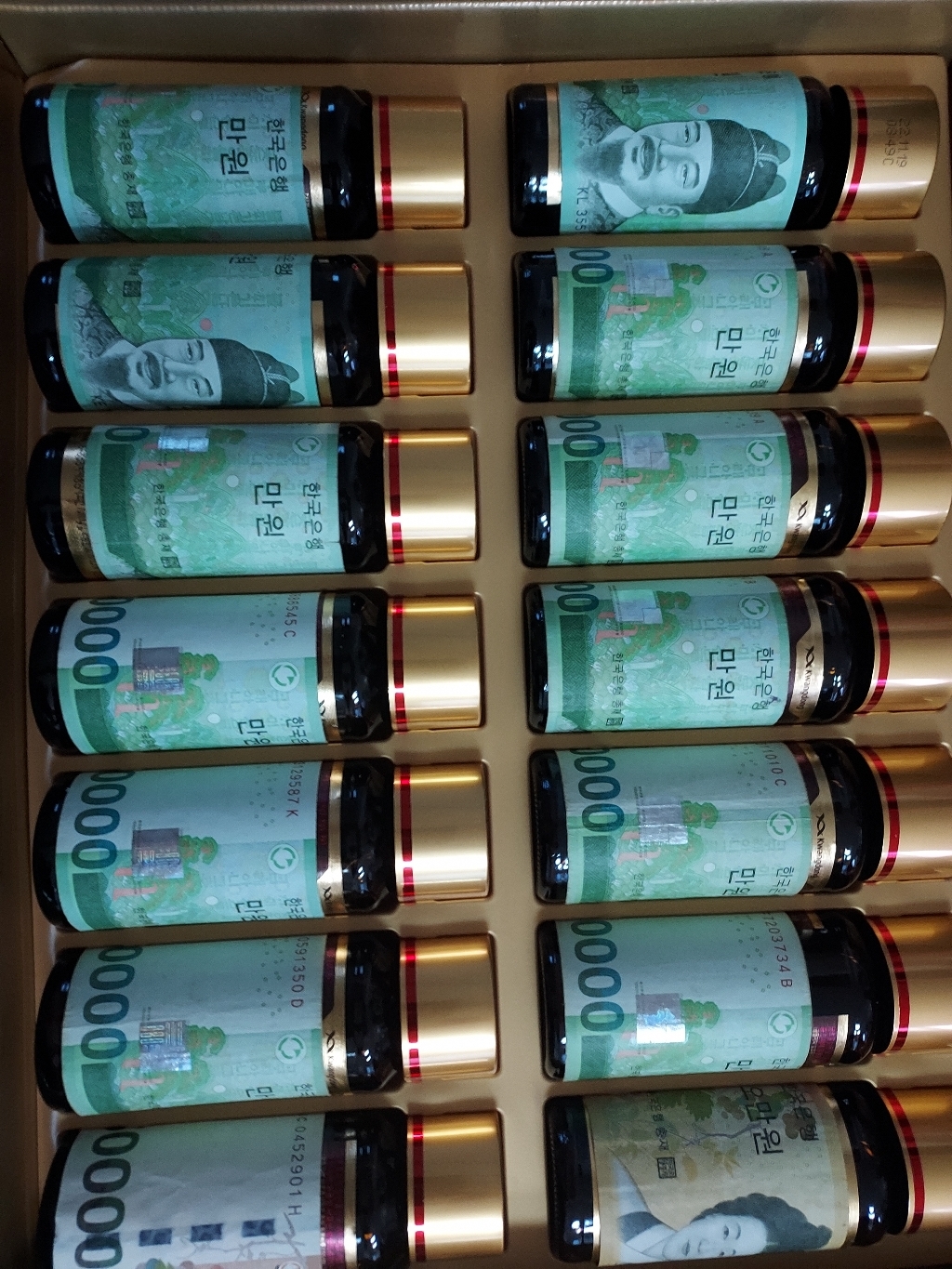 광동제약 귀한삼 발효홍삼골드 100ml 14병 1세트 이미지 2