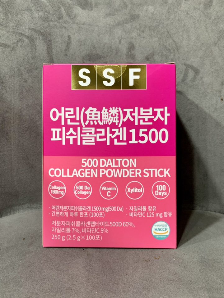 순수식품 500달톤 저분자 피쉬 콜라겐 1500mg 스틱 3박스(300포... 맛있게 먹은 솔직 후기 - 상품 이미지 4