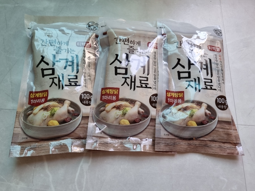 올바른상회 간편하게 즐기는 국산 티백형 삼계재료 100g, 3개 맛있게 먹은 솔직 후기 - 상품 이미지 2