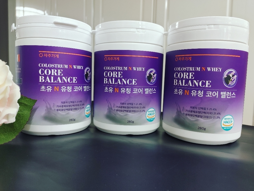 저당설계 발효 분리 유청 단백질 산양유 초유 분말 면역 글로불린 당조절 식약청 인증 자주가게 280g x 2개 280g, 2개 이미지 3
