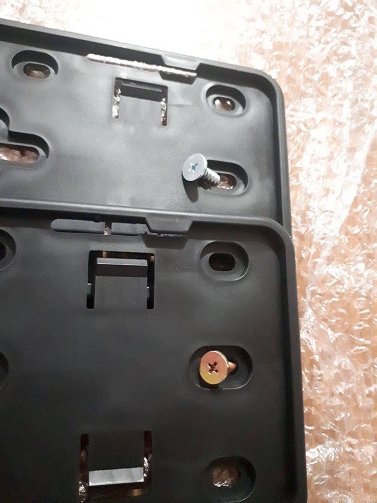 심플 비천공 번호판가드 2개 1세트(앞뒤1세트) 이미지 2