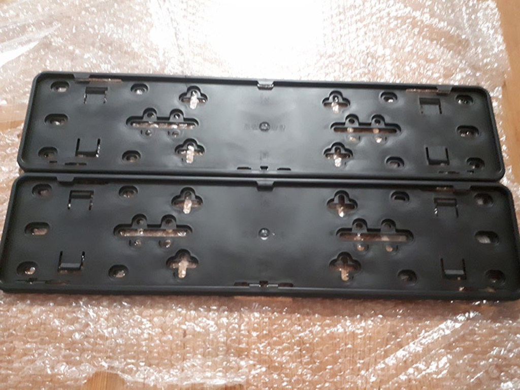 심플 비천공 번호판가드 2개 1세트(앞뒤1세트) 실사용 후기 | 효과 있을까? - 상품 이미지 3