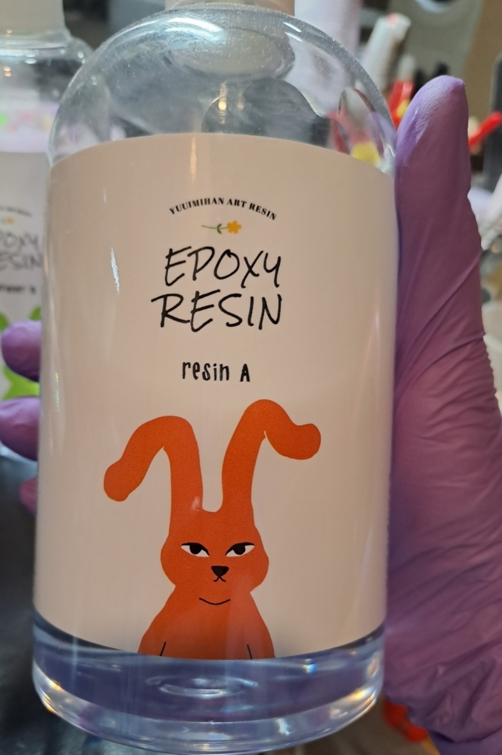 유의미한 크리스탈 1kg 에폭시 resin 2액형 아트 공예 출시 이미지 4