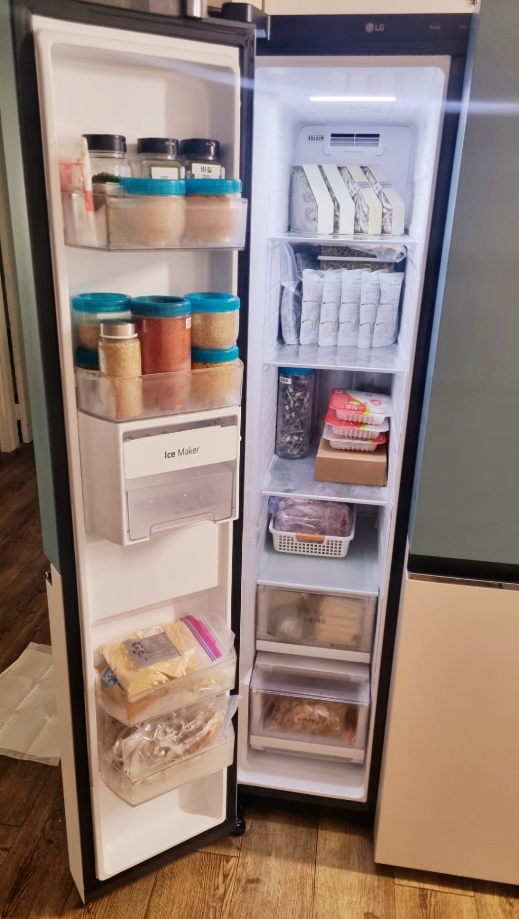 [색상선택형] LG전자 디오스 오브제컬렉션 832L 양문형 냉장고 방문설... 개봉기 | 실사용 후기 - 상품 이미지 2