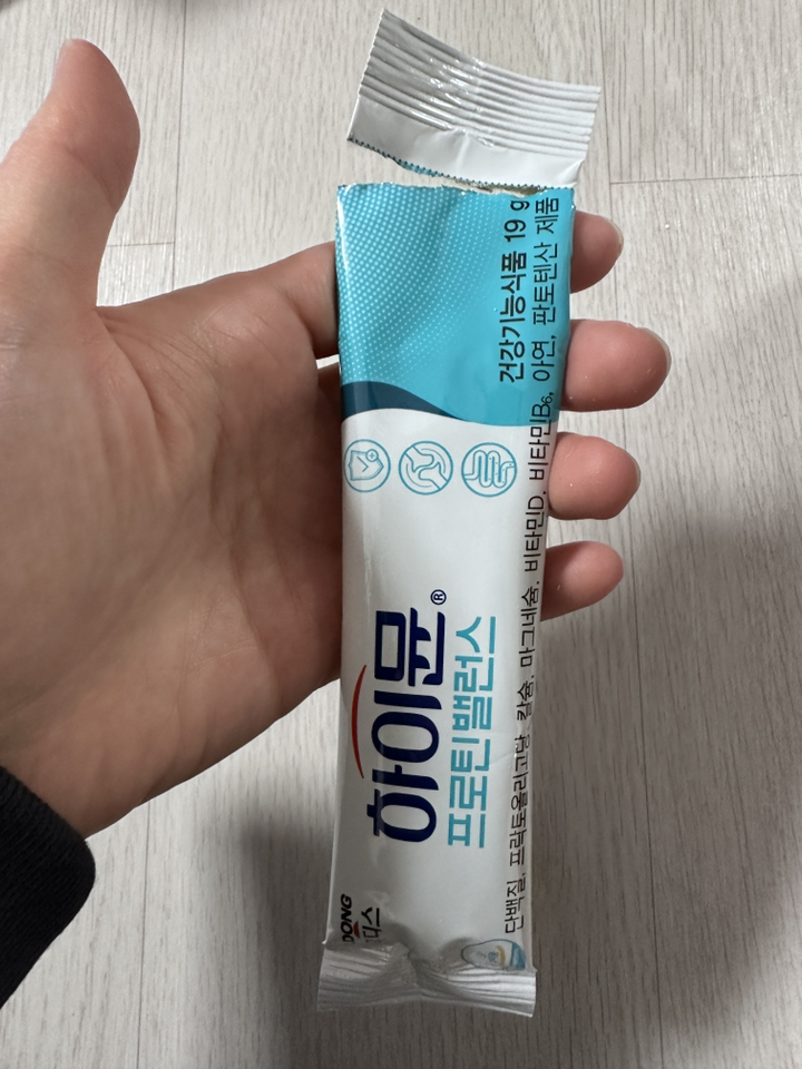 일동후디스 하이뮨 프로틴 밸런스 스틱형 10p 190g, 6개 실사용 후기 | 효과 있을까? - 상품 이미지 3