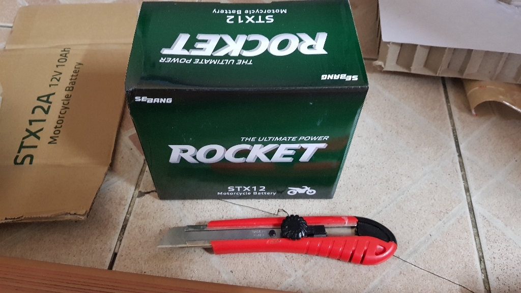 로케트 STZ8V 12V7A PCX125(15~) YZF-R3 MT03 XMAX300 엘리트125 카빙125 GTZ8V AGM배터리 이미지 4