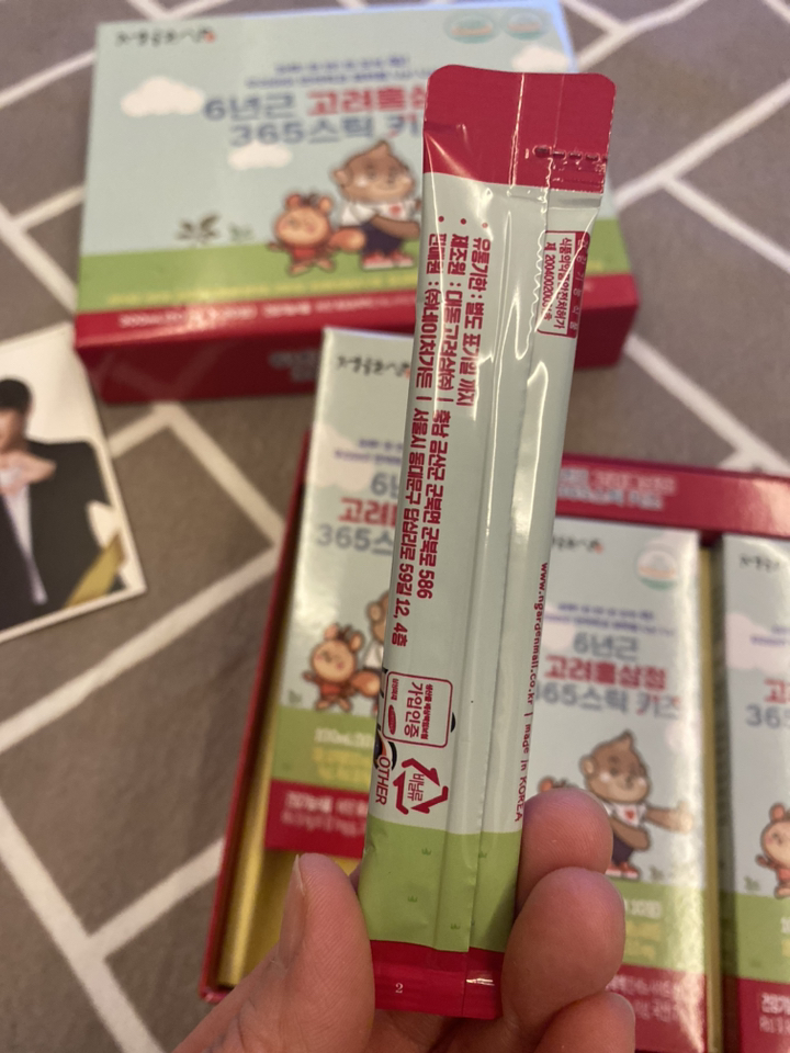 정원삼 6년근 고려홍삼정 365 스틱 키즈 30포 + 쇼핑백 300ml, 1개 이미지 3