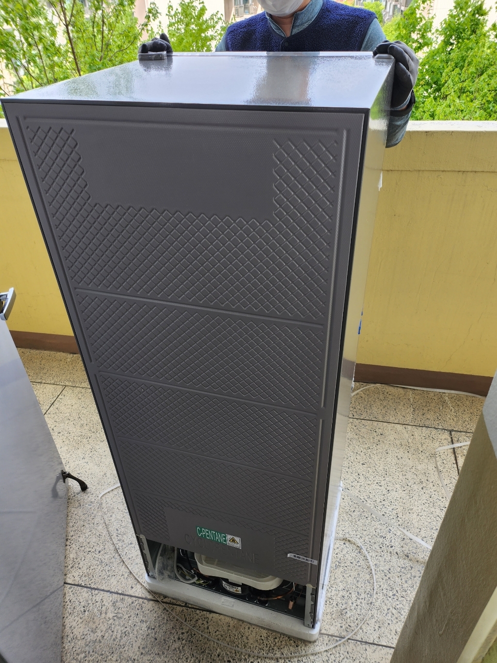 캐리어 클라윈드 콤비 일반형 냉장고 방문설치 이미지 3