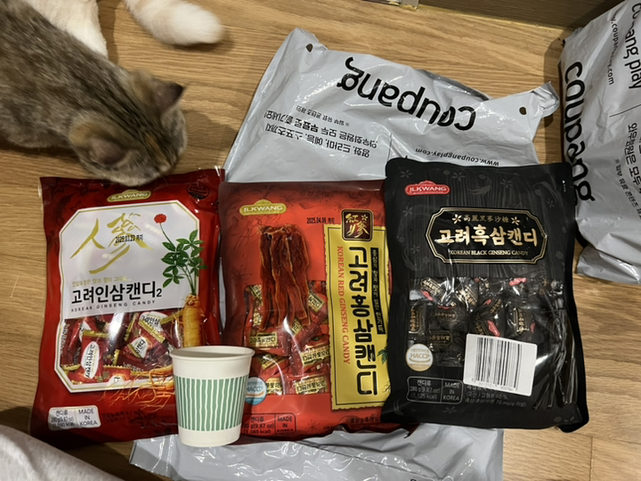 일광제과 고려홍삼캔디 280g 2p + 고려인삼캔디2 280g 2p + ... 맛있게 먹은 솔직 후기 - 상품 이미지 3