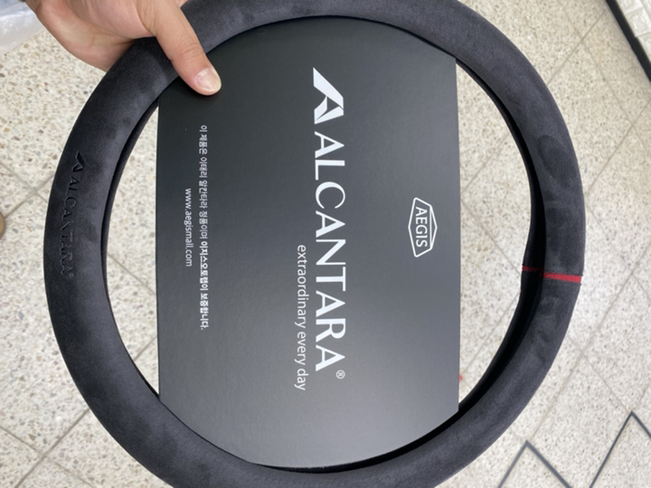 이지스 AEGIS 프리미엄 알칸타라 핸들커버 이미지 4