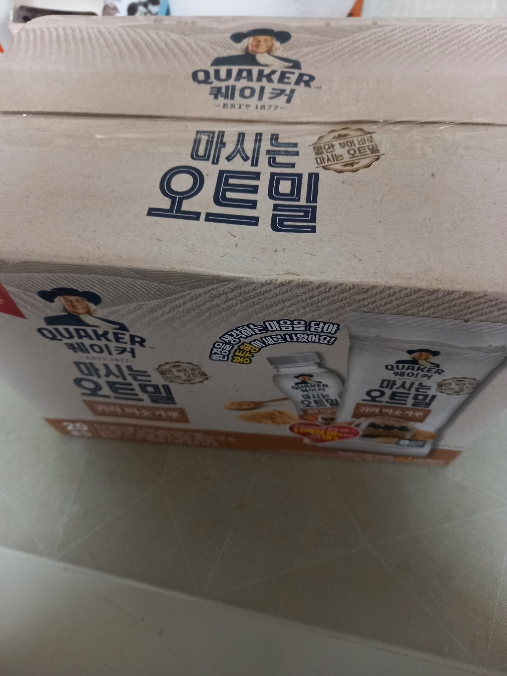 퀘이커 마시는 오트밀 귀리미숫가루 솔직 후기 | 실사용자 리뷰 분석 썸네일