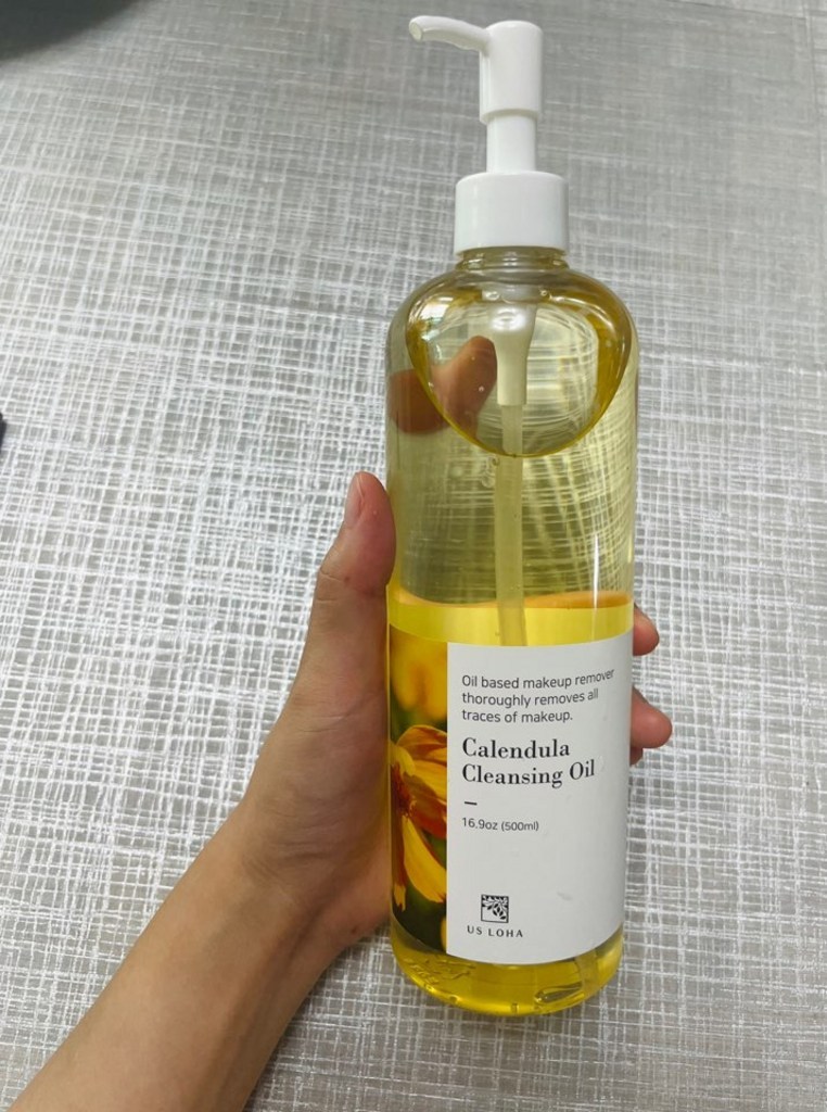 어스로하 대용량 카렌듈라 클렌징 오일 실사용 후기 | 효과 있을까? - 상품 이미지 3