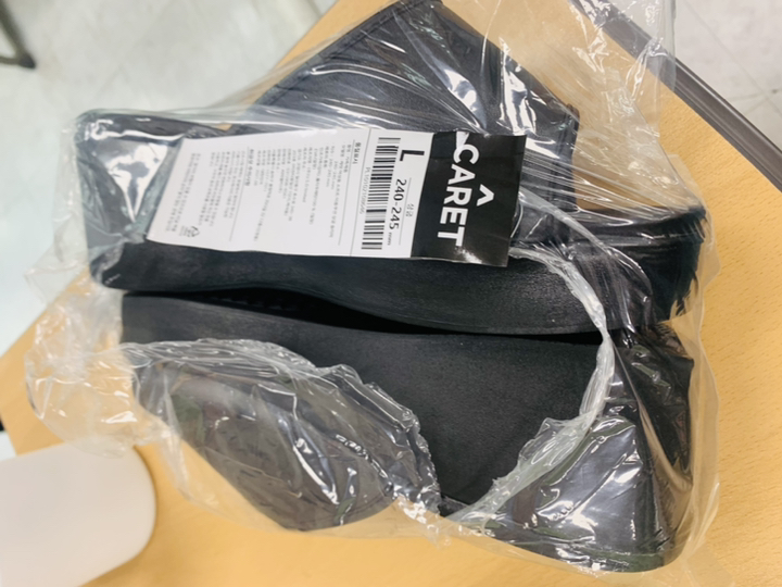 캐럿 소프트 이중쿠션 상굽 하이힐 슬리퍼 이미지 2