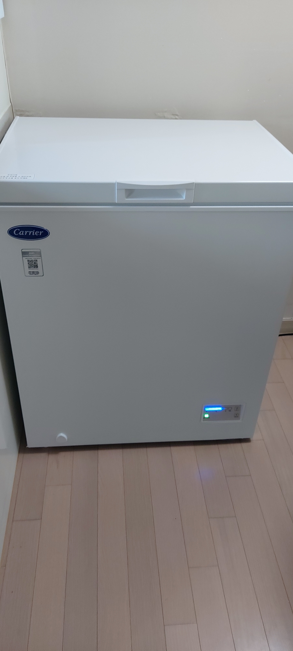 캐리어 145리터 소형 미니 다목적 냉동고 CSBH-D145WO 설치배송 이미지 4