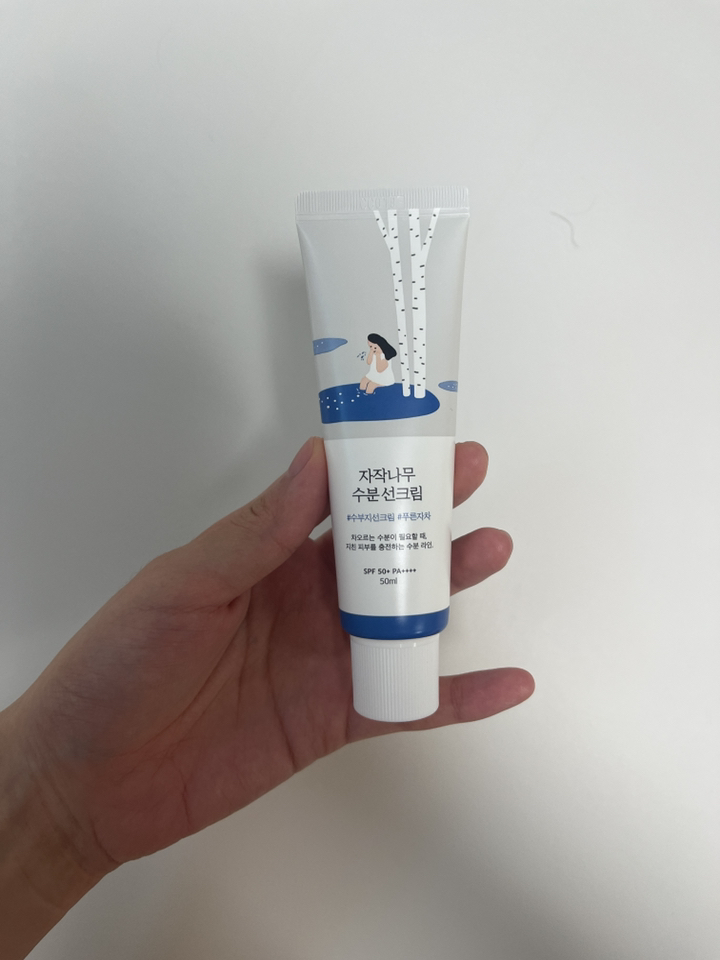 라운드랩 자작나무 수분 선크림 SPF50+ PA++++ 이미지 2