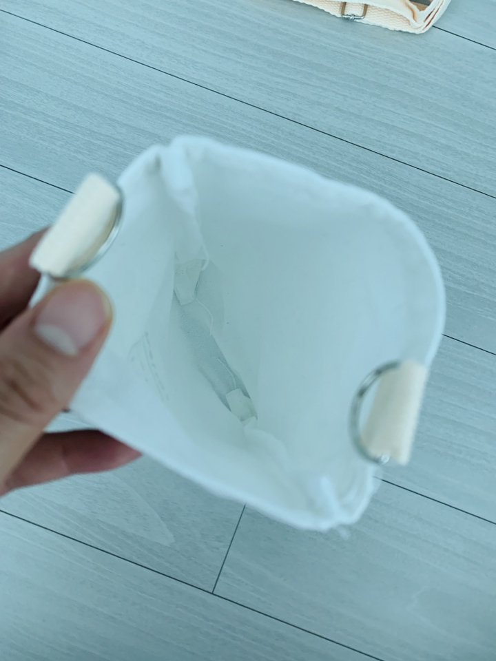 귀여운 동물 물통 파우치 에코백 이미지 4