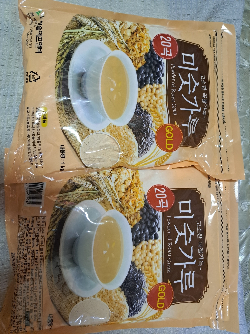 청솔 고소한 20곡 미숫가루 골드 1kg 1kg, 2개 솔직 후기 | 실사용자 리뷰 분석 - 상품 이미지 3