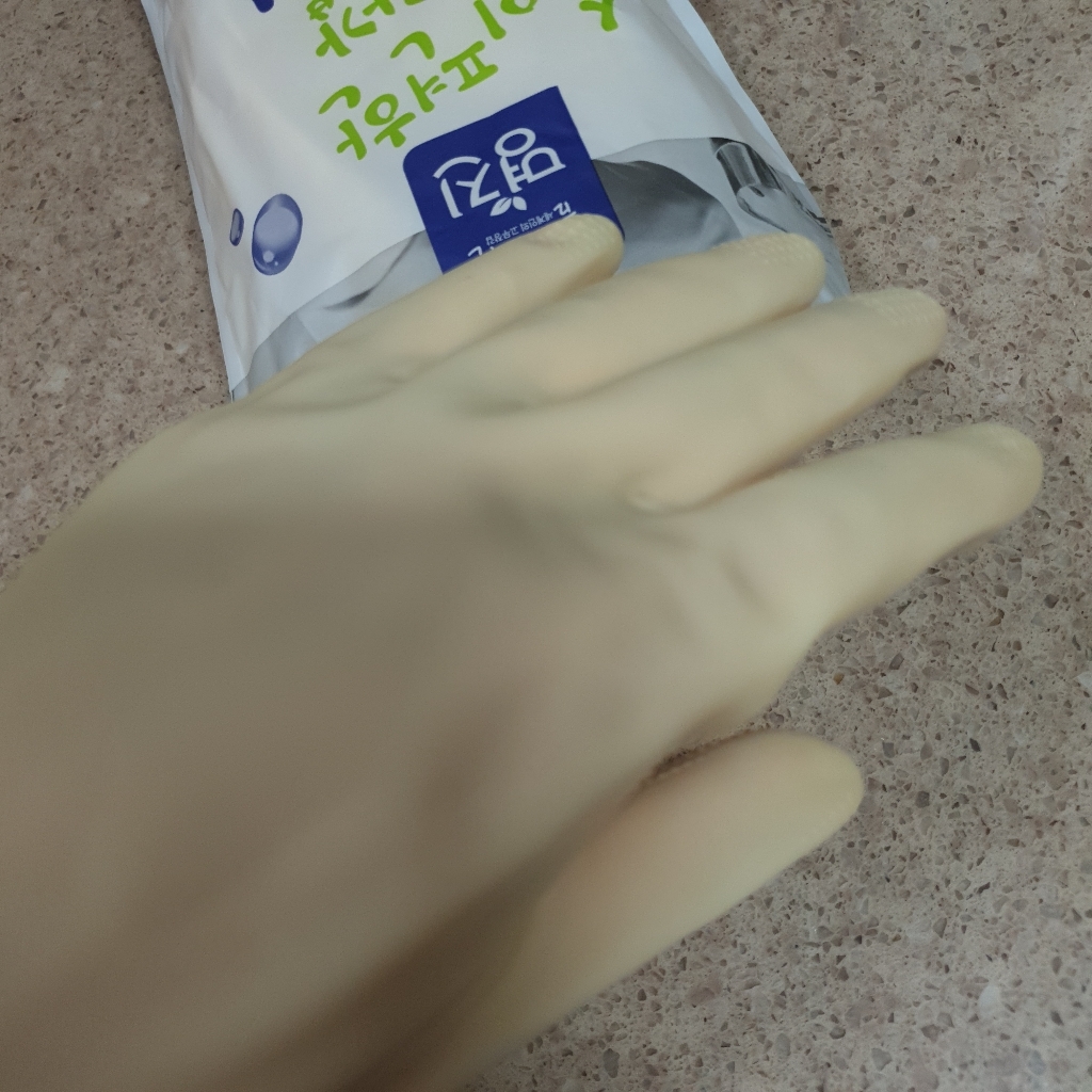 명진 단미니 고무장갑 10켤레 실사용 후기 | 효과 있을까? - 상품 이미지 4