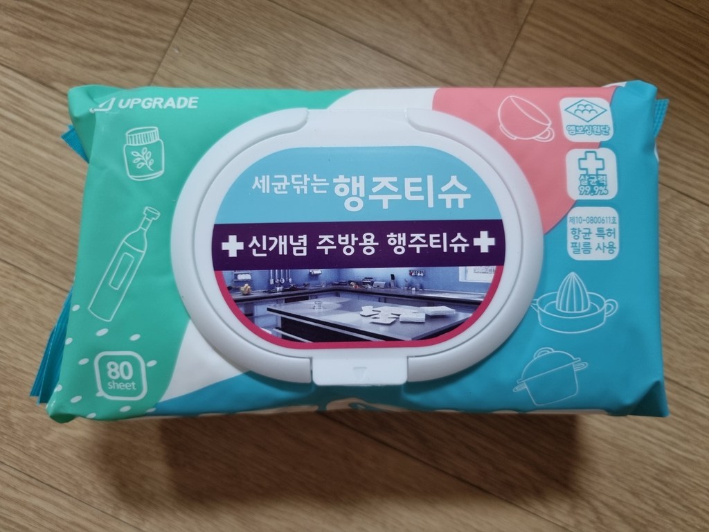 기본에 세균닦는 행주 티슈 캡형 이미지 4