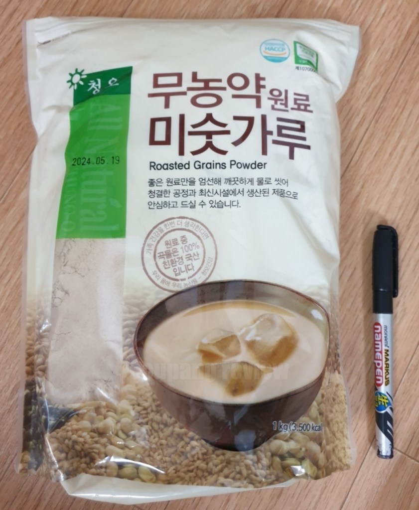 청오건강 미숫가루 500g, 1개 솔직 후기 | 실사용자 리뷰 분석 썸네일