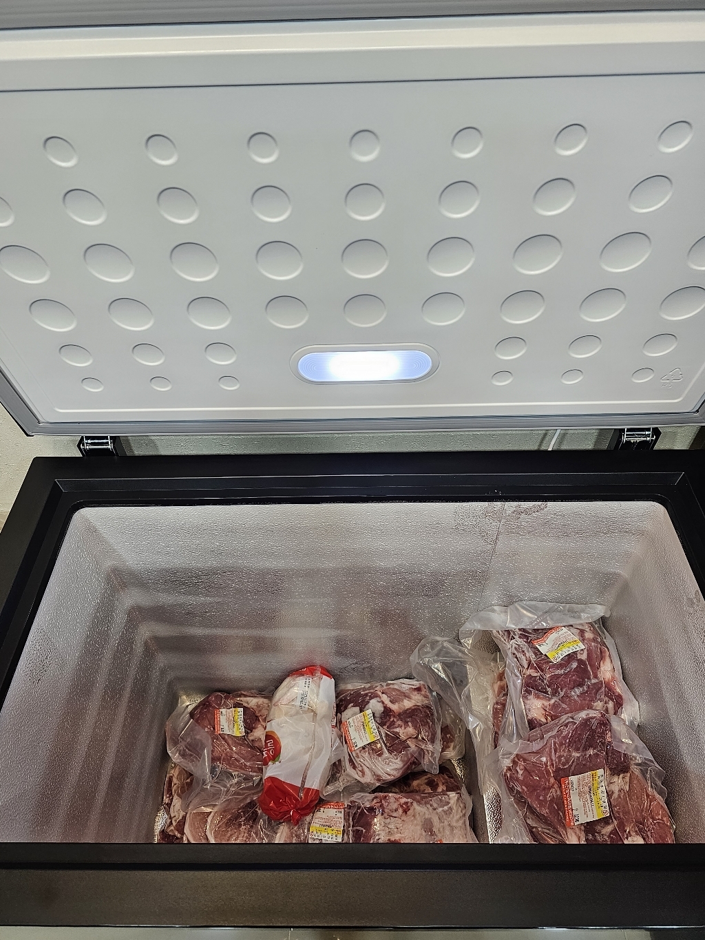 캐리어 블랙에디션 200L 냉동고 CSC200FDBH 개봉기 | 실사용 후기 - 상품 이미지 4