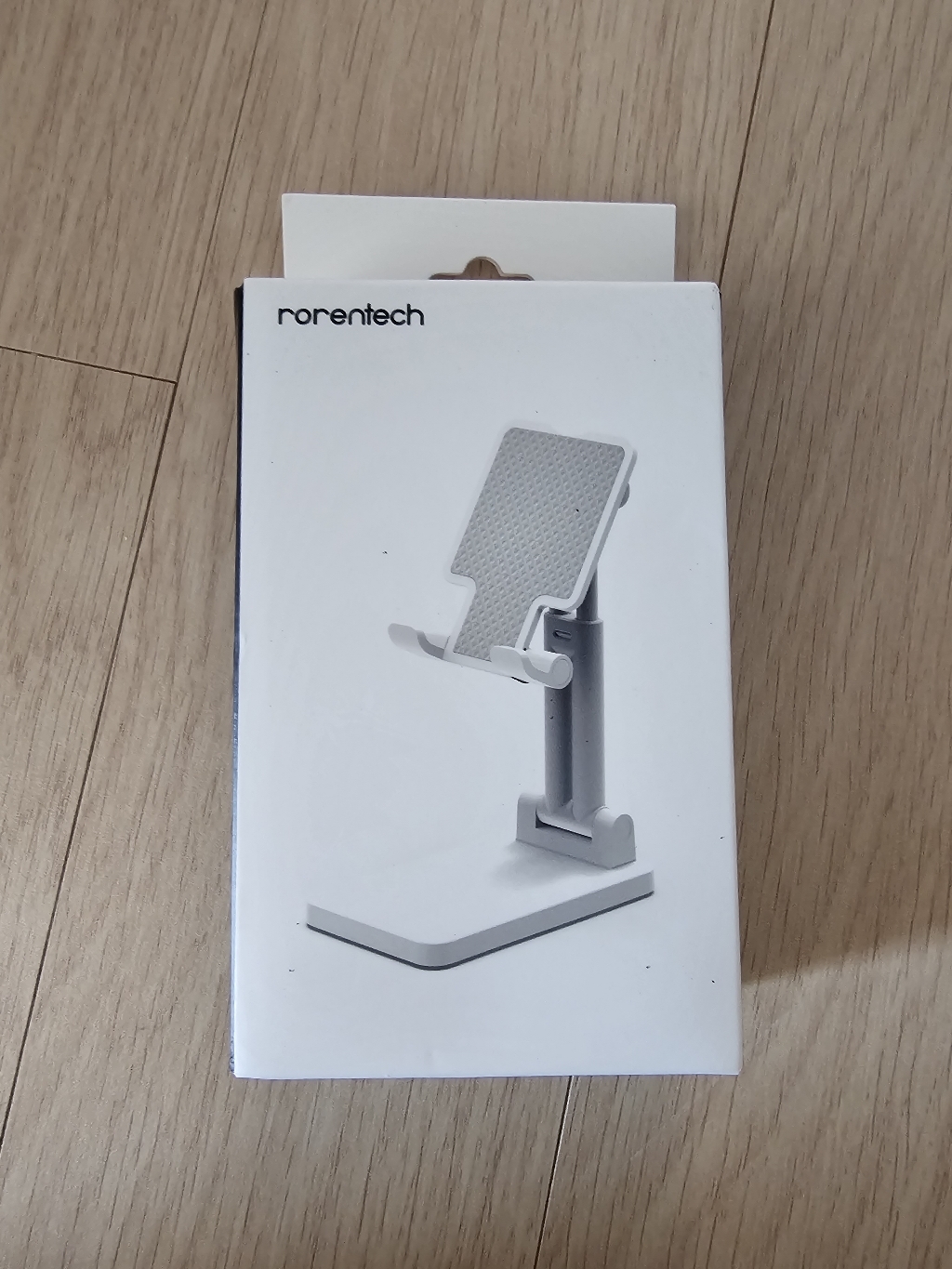 로랜텍 2배 거치 이중강화 다용도 탁상용 접이식 휴대용 각도조절 태블릿 핸드폰 거치대 이미지 3