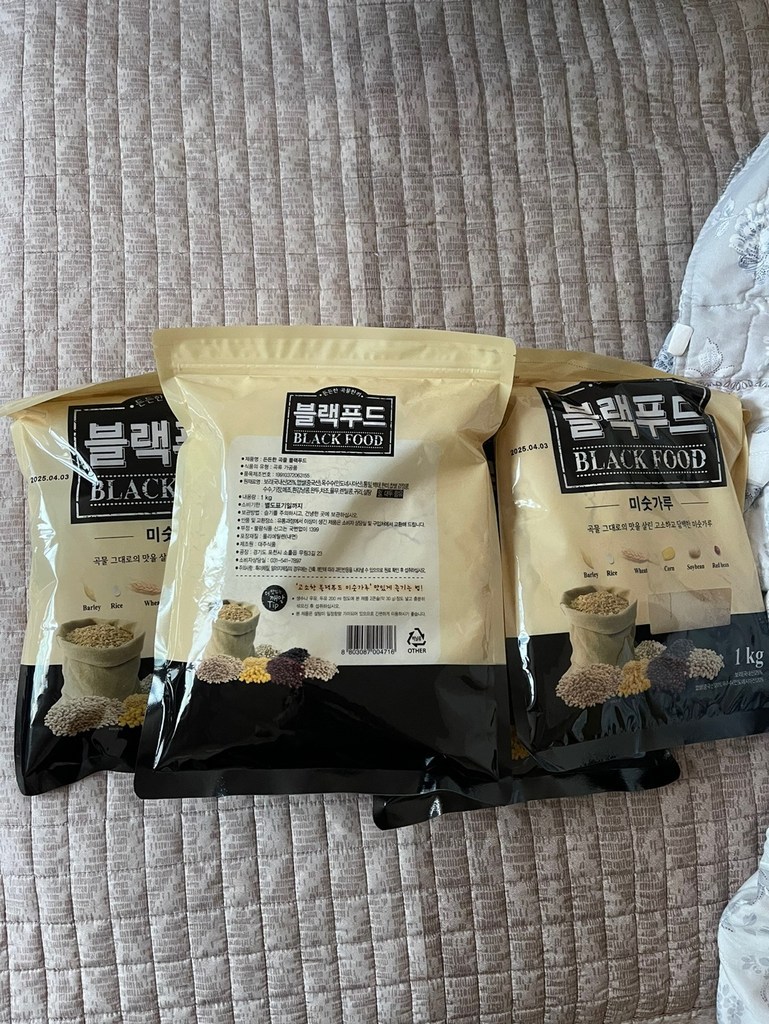 블랙푸드 미숫가루 1kg x5개 곡물명가 선식 1kg, 5개 솔직 후기 | 실사용자 리뷰 분석 썸네일