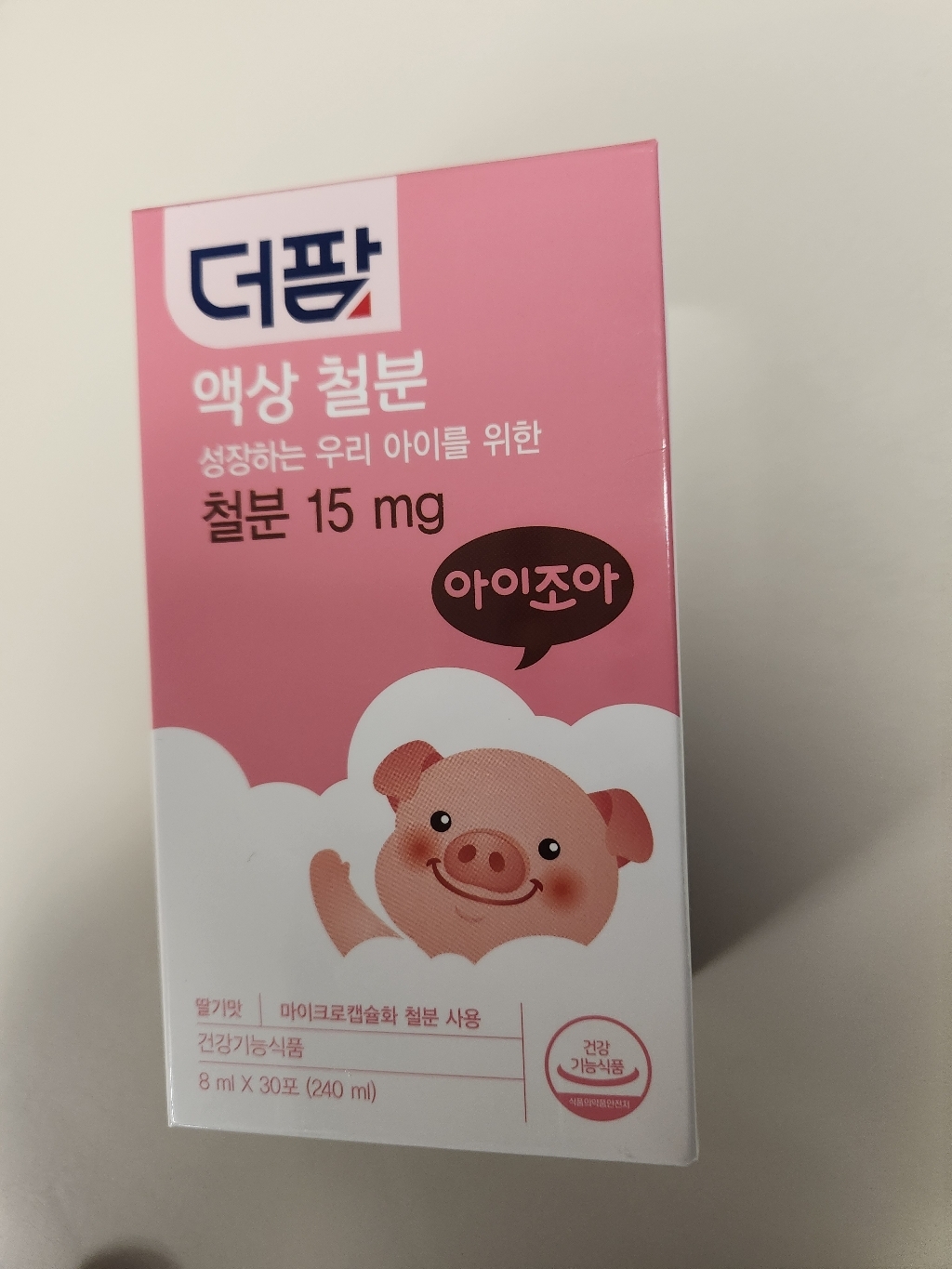 더팜 아이조아 액상철분 240ml, 1개 이미지 2