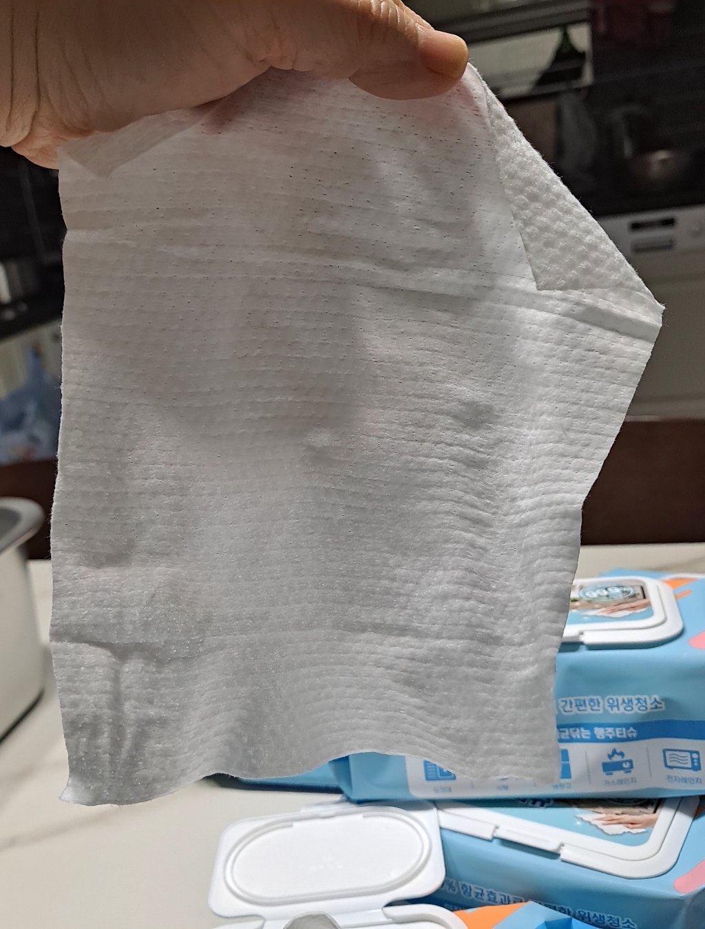 클리어 세균닦는 행주티슈 70매 x 10팩 70개입, 10개 솔직 후기 | 실사용자 리뷰 분석 - 상품 이미지 4