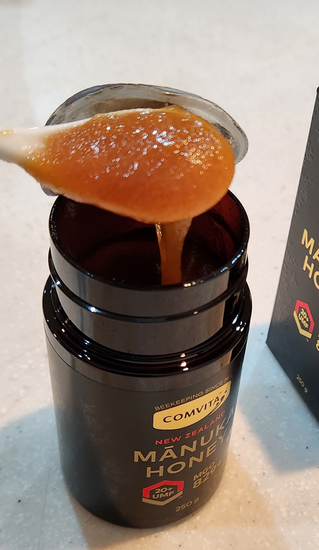 콤비타 마누카꿀 UMF 20+(MGO829) 250g 원산지 뉴질랜드 코... 솔직 후기 | 실사용자 리뷰 분석 - 상품 이미지 1