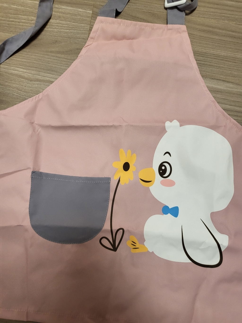 날씨요정 앞치마세트 두건 팔토시 미술가운 이미지 3