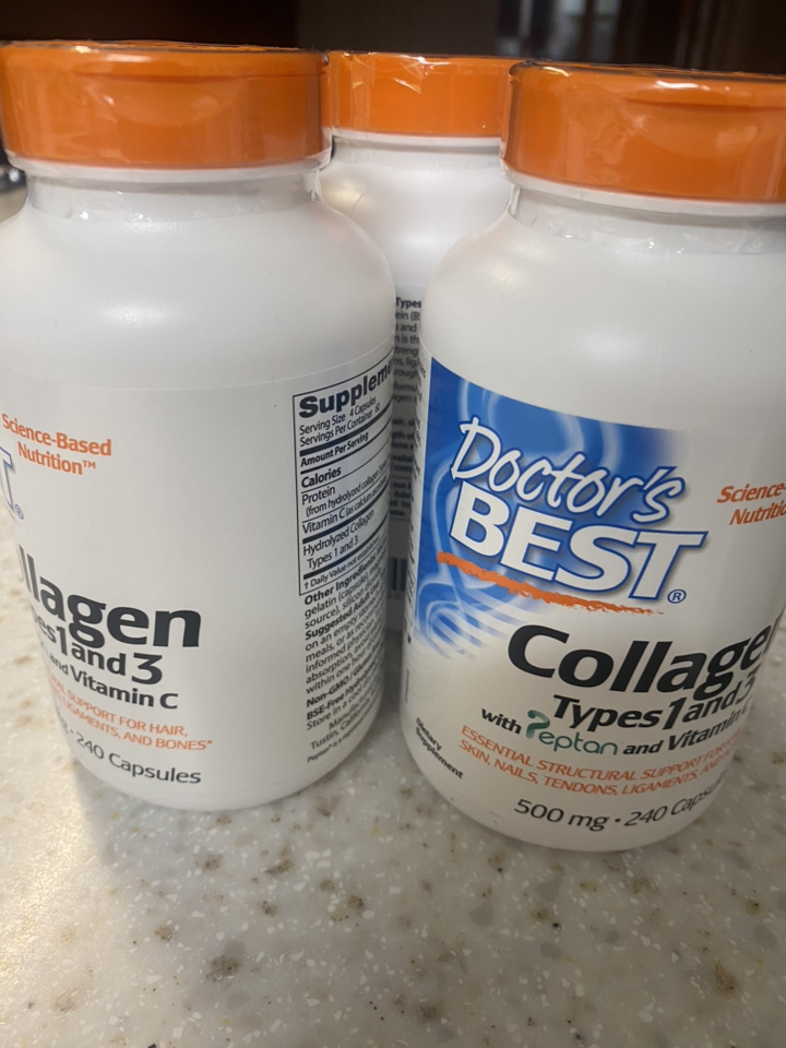 닥터스베스트 콜라겐 타입 1 앤 3 500mg 캡슐 240정, 1개 맛있게 먹은 솔직 후기 - 상품 이미지 3