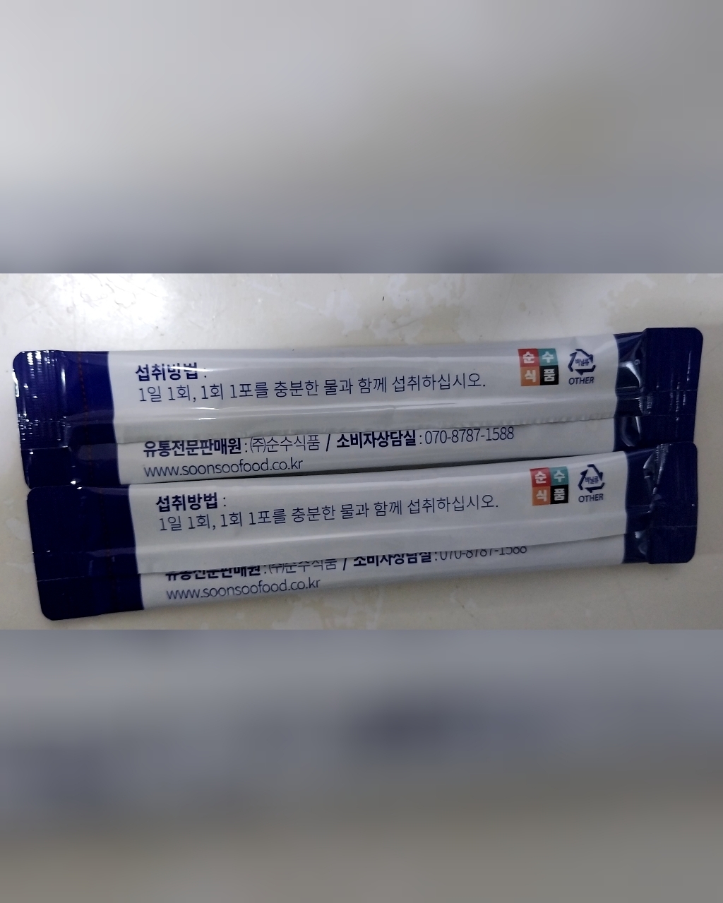 순수식품 상쾌한 쾌변 차전자피 식이섬유 100% 6박스(180포) 분말 가루 장운동 건강기능식품 3.7g, 180개 이미지 2