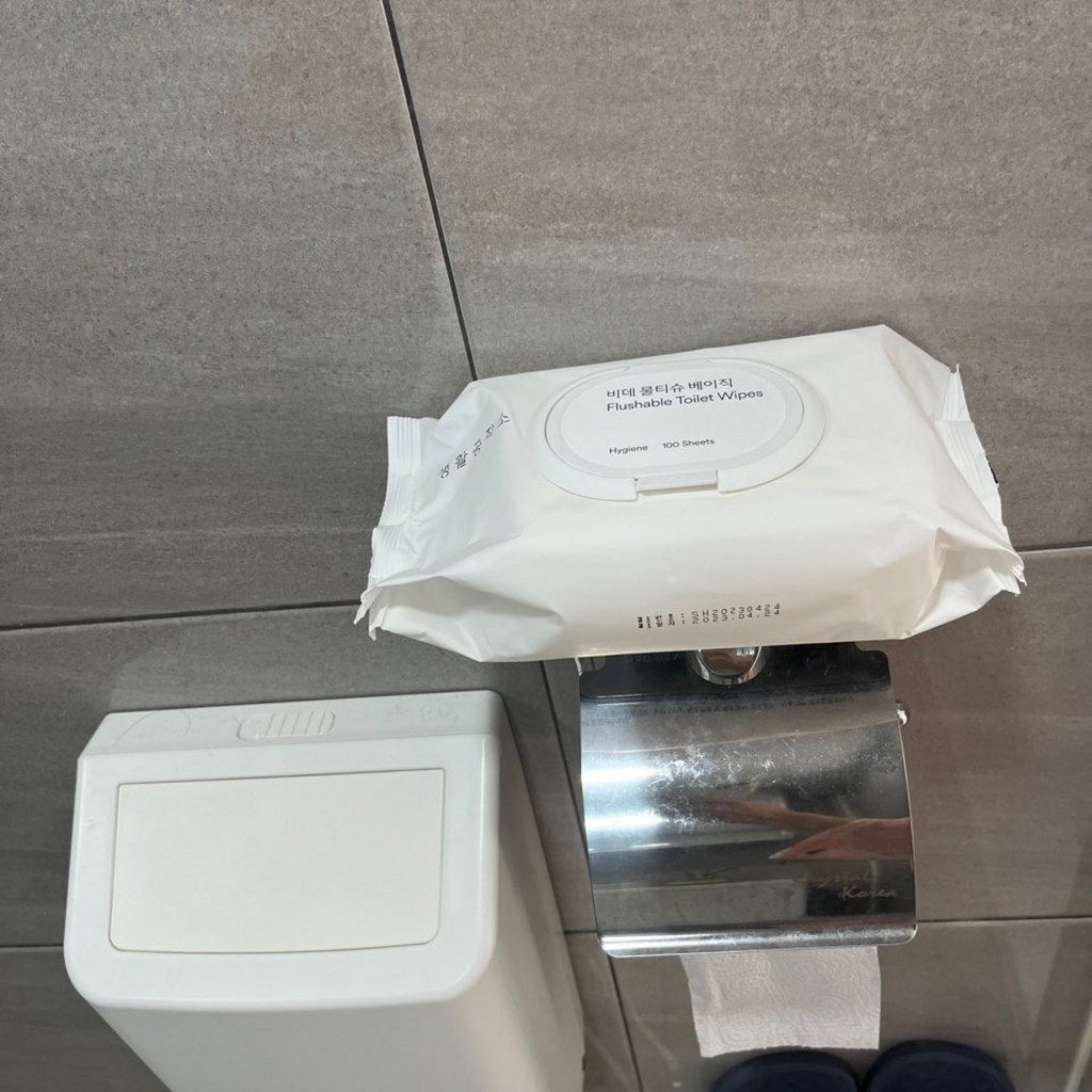 생활공작소 베이직 비데 물티슈 캡형 이미지 4