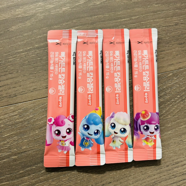 락피도 뼈가튼튼 칼슘젤리 18p 270g, 1개 이미지 4