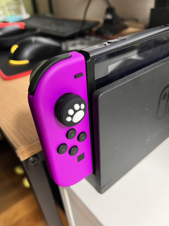 닌텐도 스위치 조이콘 발바닥 스틱커버 4종 세트 이미지 4