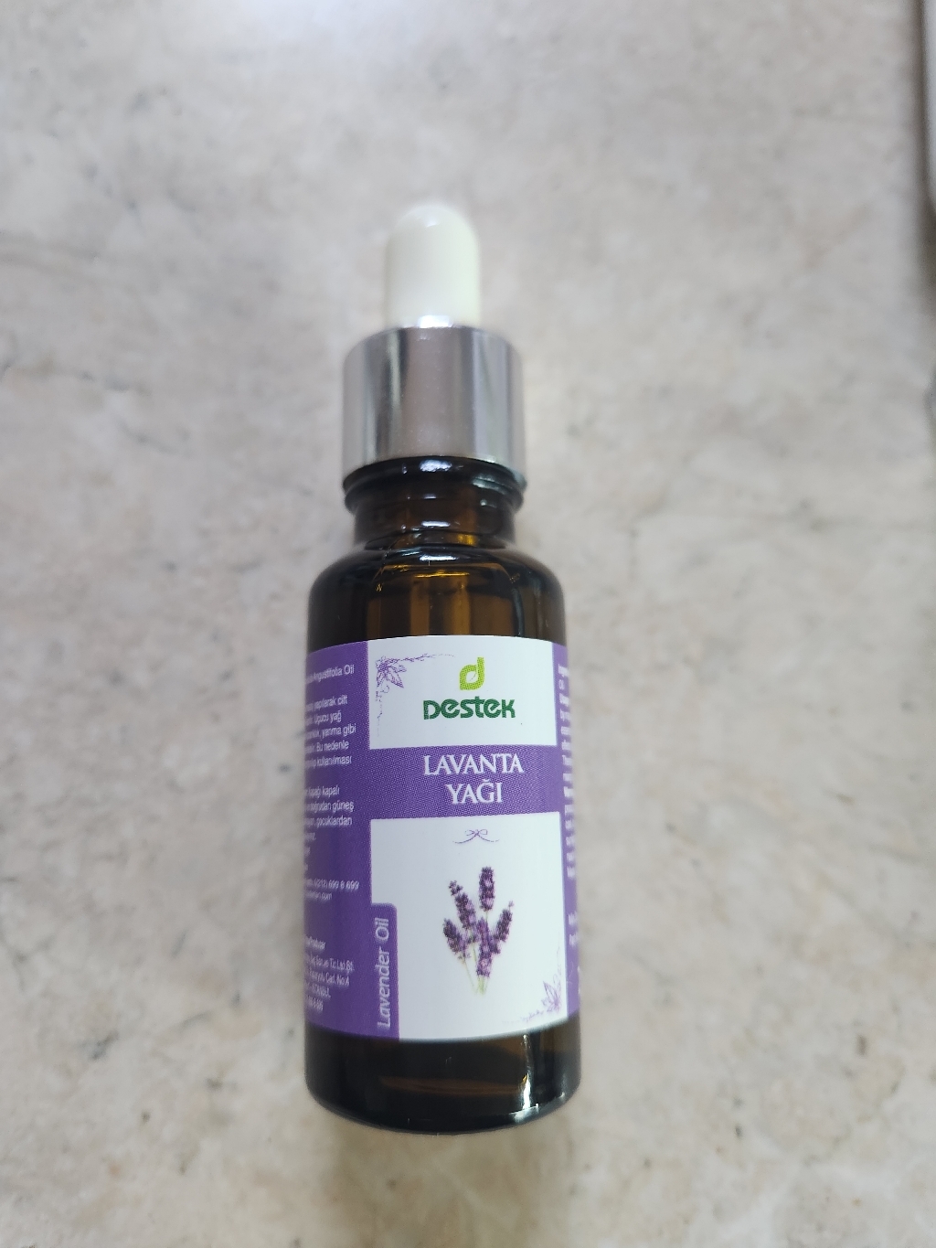터키라벤더오일 Destek 라벤더 오일 20ml 천연 아로마 100% 에... 솔직 후기 | 실사용자 리뷰 분석 - 상품 이미지 2