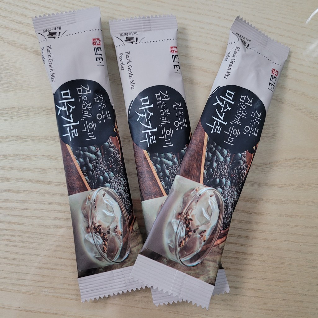 담터 검은콩 검은참깨 흑미 미숫가루 20g, 40개 솔직 후기 | 실사용자 리뷰 분석 - 상품 이미지 1
