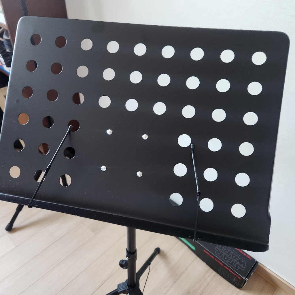 최고급보면대 악보 보면대 악기 악보대 거치대 스탠드 솔직 후기 | 취미생활 필수템 - 상품 이미지 4