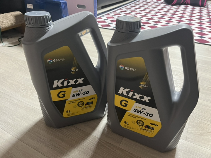 KIXX GX5 5W30 SQ 4L 가솔린 엔진오일 실사용 후기 | 효과 있을까? - 상품 이미지 4