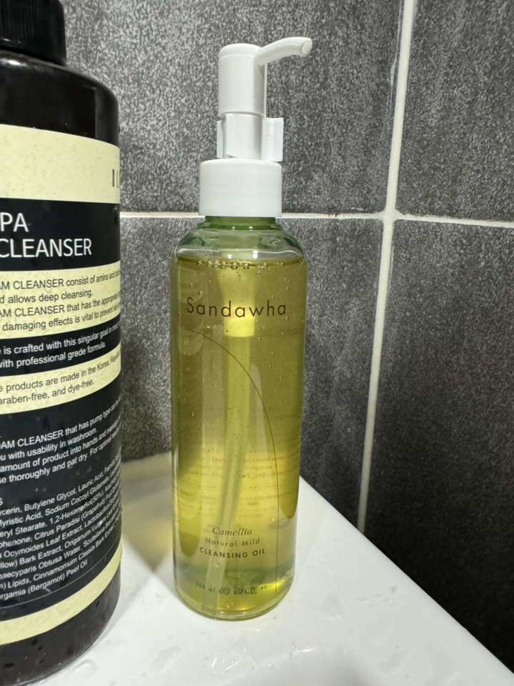 산다화 순한 클렌징 동백 오일 200ml 2개 이미지 3