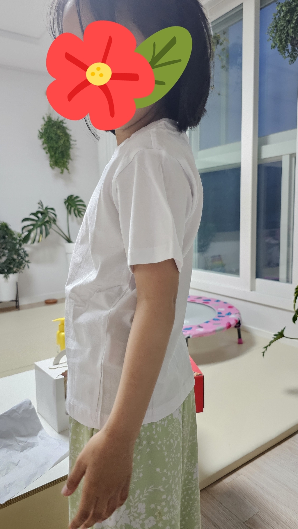 롤리트리 아동용 순면 베이직 반팔 티셔츠 2P 솔직 후기 | 실사용자 리뷰 분석 - 상품 이미지 1