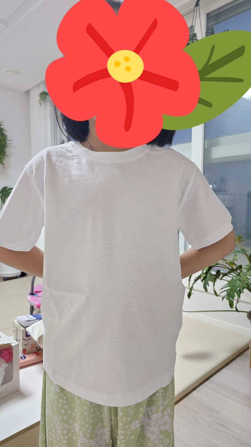 롤리트리 아동용 순면 베이직 반팔 티셔츠 2P 솔직 후기 | 실사용자 리뷰 분석 - 상품 이미지 3