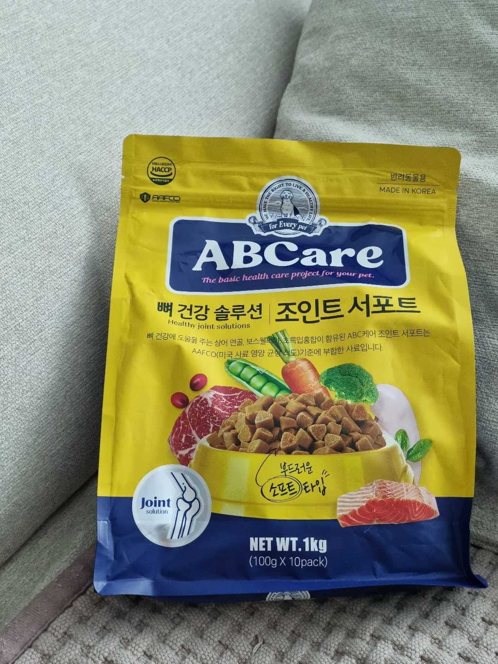 에이비씨케어 전연령 강아지 조인트 서포트 소프트사료 이미지 3