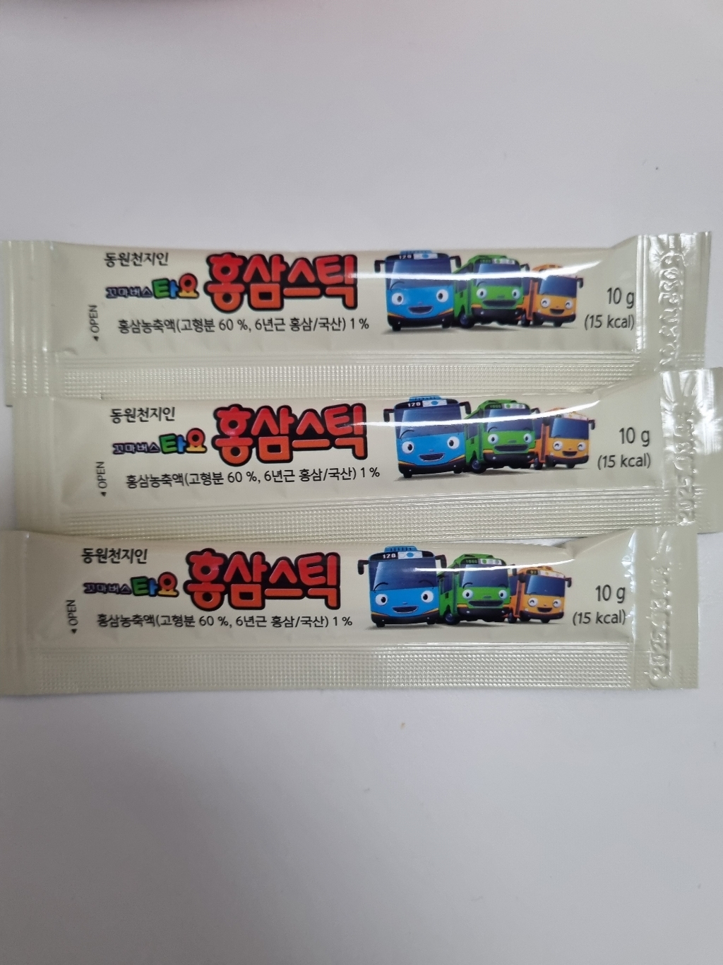 천지인 꼬마버스 타요 홍삼스틱 600g, 1개 이미지 4