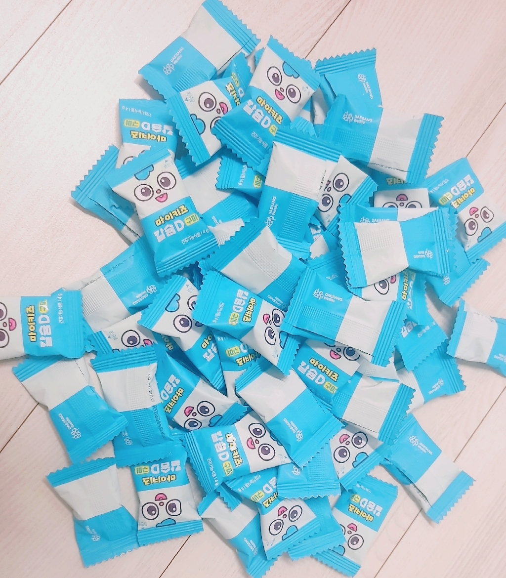 뉴케어 정품 마이키즈 칼슘D 구미 240g, 1개 실사용 후기 | 효과 있을까? - 상품 이미지 3