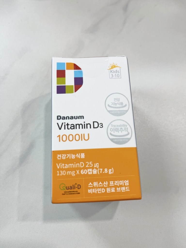 다나음 비타민 D3 1000IU 60정, 1개 이미지 3