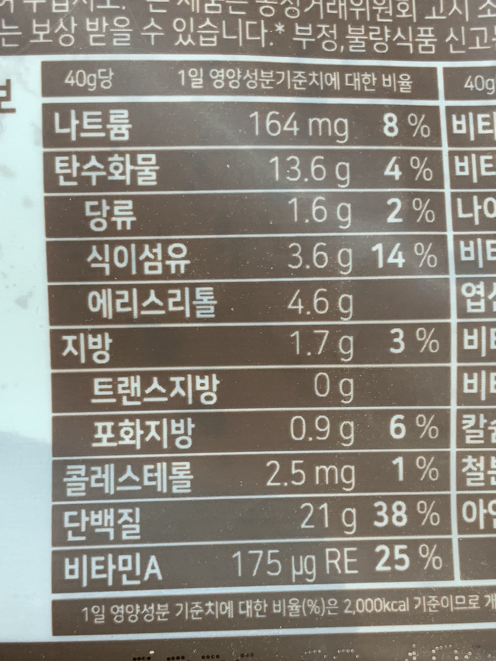 잇더핏 단백질 쉐이크 파우치 더블초코맛 40g, 1개 맛있게 먹은 솔직 후기 - 상품 이미지 3