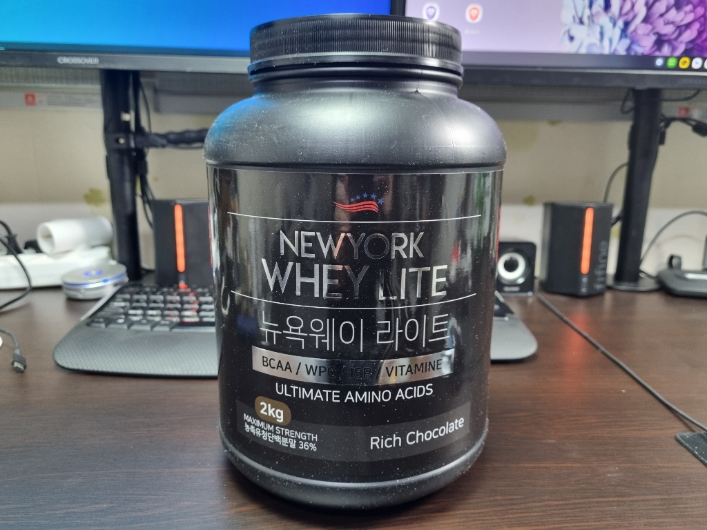 뉴욕웨이 라이트 곡물맛 단백질 보충제 쉐이크 2kg, 1개 이미지 2