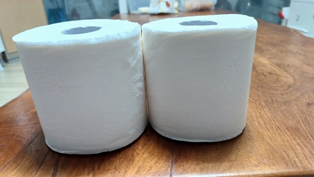 자연쓰임 천연펄프 화장지 광폭 3겹 30m 30롤 2팩 총 60롤 [광폭 106mm] 이미지 3